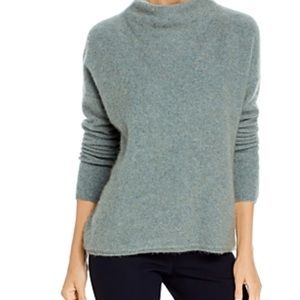 Vince Blue-Grey Cashmere Turtleneck